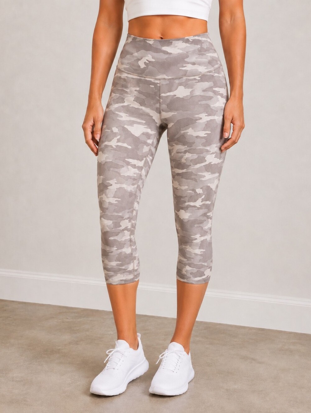 Athleta Elation 7/8 High Rise Camo Leggings Size Large